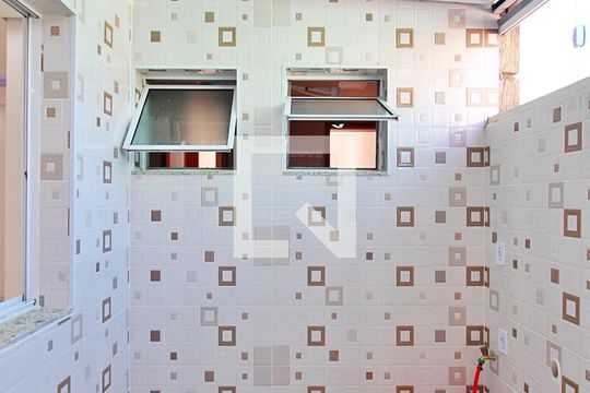 Área de Serviço de apartamento à venda com 2 quartos, 55m² em Parque Novo Oratório, Santo André