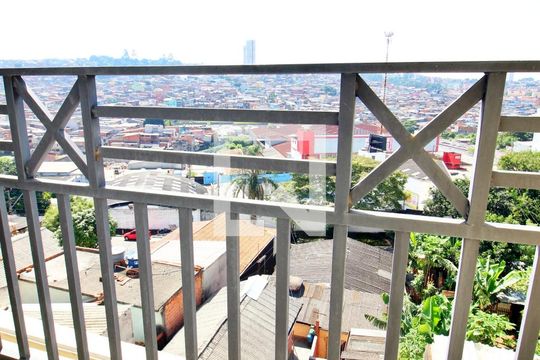 Varanda da Suíte de apartamento à venda com 2 quartos, 55m² em Parque Novo Oratório, Santo André