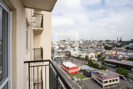 Varanda da Sala de apartamento à venda com 1 quarto, 50m² em Centro, Diadema