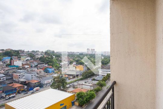 Varanda da Sala de apartamento à venda com 1 quarto, 50m² em Centro, Diadema