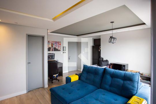 Sala de apartamento à venda com 1 quarto, 50m² em Centro, Diadema
