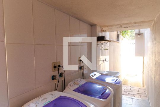 Área Comum - Lavanderia de kitnet/studio para alugar com 1 quarto, 25m² em Cidade Universitária, Campinas