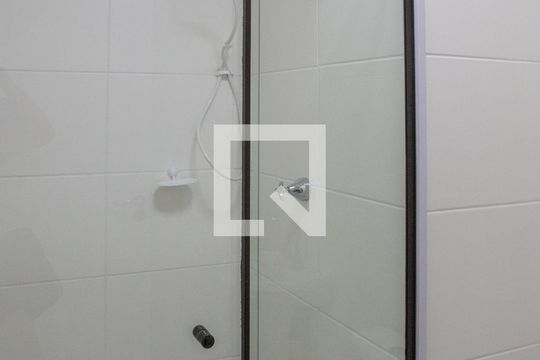 Banheiro da Suíte de apartamento para alugar com 1 quarto, 26m² em Barra Funda, São Paulo