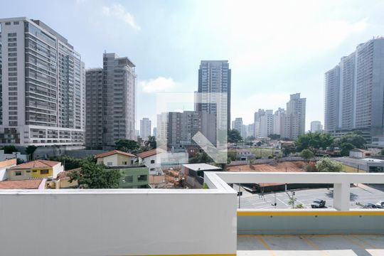 Vista da Varanda de kitnet/studio para alugar com 1 quarto, 26m² em Jardim das Acácias, São Paulo