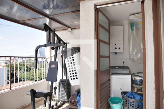 Área de Serviço de apartamento à venda com 3 quartos, 111m² em Centro Histórico, Porto Alegre