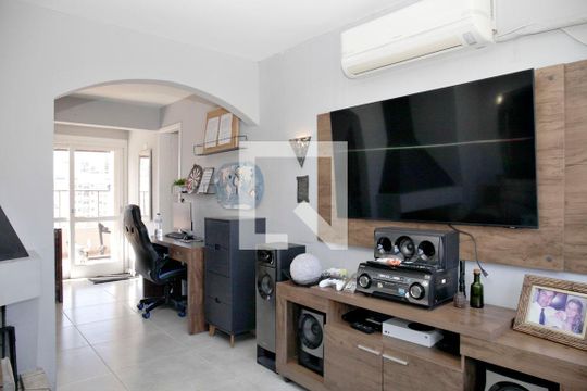 Sala de apartamento à venda com 3 quartos, 111m² em Centro Histórico, Porto Alegre
