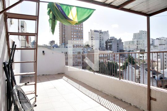 Terraço de apartamento à venda com 3 quartos, 111m² em Centro Histórico, Porto Alegre