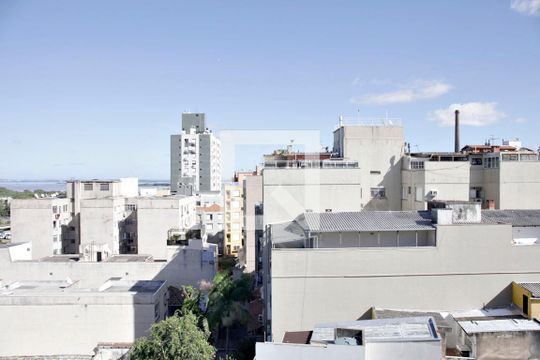 Sala Vista de apartamento à venda com 3 quartos, 111m² em Centro Histórico, Porto Alegre