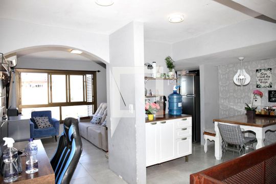 Sala de apartamento à venda com 3 quartos, 111m² em Centro Histórico, Porto Alegre