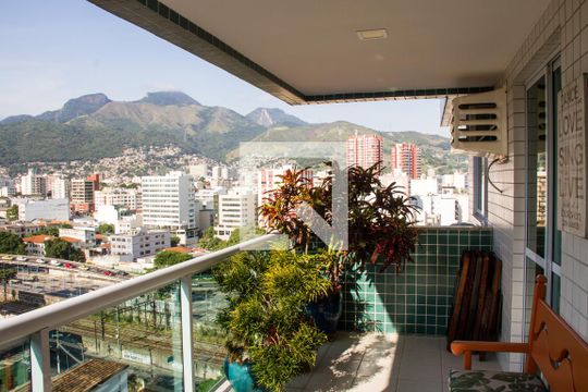 Varanda da Sala de apartamento à venda com 3 quartos, 90m² em Méier, Rio de Janeiro