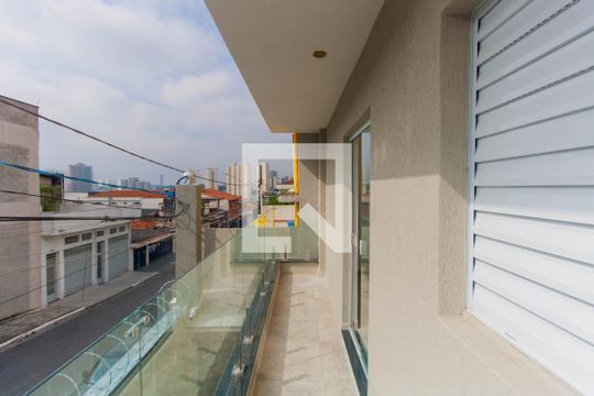 Varanda do Quarto 1 de casa de condomínio à venda com 2 quartos, 44m² em Vila Prudente, São Paulo