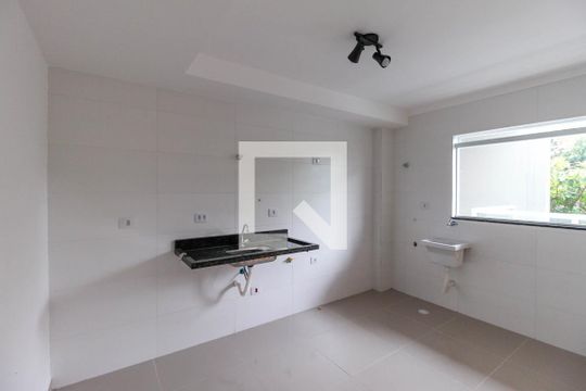 Cozinha de apartamento para alugar com 1 quarto, 33m² em Vila Prudente, São Paulo
