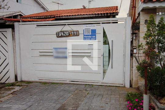 Fachada  de casa de condomínio à venda com 3 quartos, 140m² em Parque Monte Alegre, Taboão da Serra