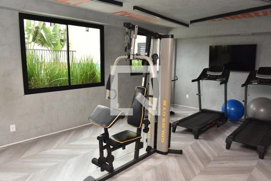 Área comum - Academia de apartamento à venda com 2 quartos, 36m² em Jurubatuba, São Paulo