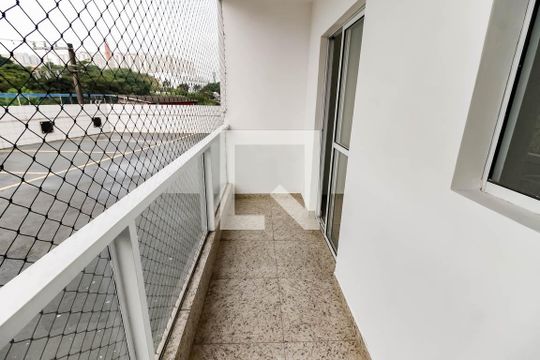 Varanda da Sala de apartamento para alugar com 2 quartos, 48m² em Parque Assuncao, Taboão da Serra
