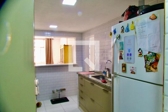 Área serviço vista de apartamento à venda com 2 quartos, 63m² em Jardim Botânico, Rio de Janeiro