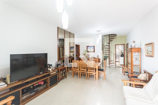 Sala de apartamento à venda com 4 quartos, 240m² em Tijuca, Rio de Janeiro