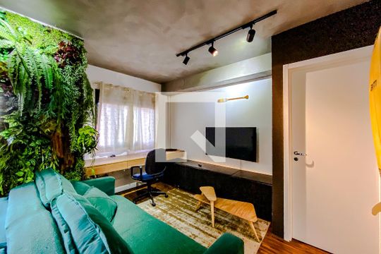 Sala de apartamento para alugar com 1 quarto, 50m² em Brás, São Paulo