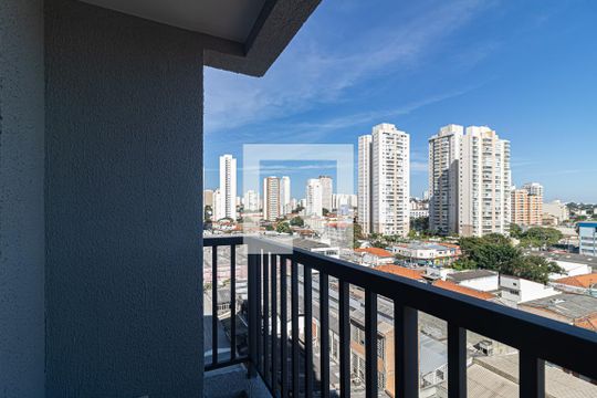 Varanda de apartamento à venda com 1 quarto, 28m² em Água Branca, São Paulo