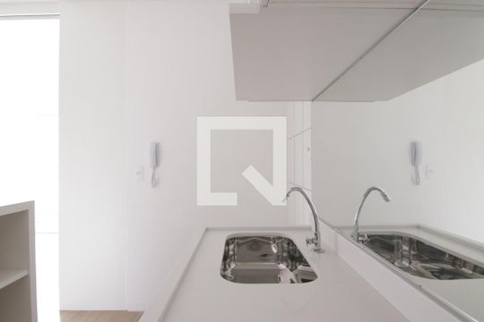 Cozinha de apartamento à venda com 1 quarto, 33m² em Vila Ré, São Paulo