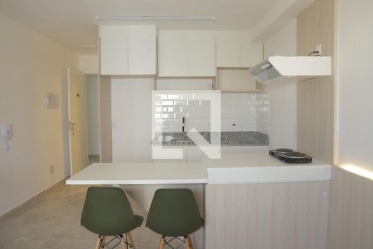 Cozinha do Studio de kitnet/studio para alugar com 1 quarto, 24m² em Vila Mariana, São Paulo