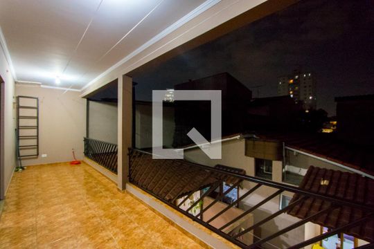 Varanda do quarto 2 e 3 de casa à venda com 3 quartos, 293m² em Jardim Ocara, Santo André