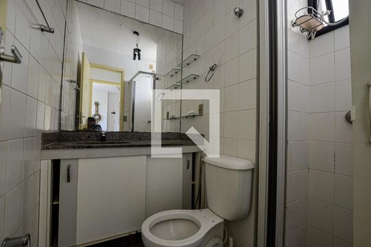 Banheiro da Suíte de apartamento à venda com 2 quartos, 138m² em Vital Brasil, Niterói