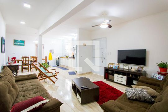 Casa 2 - Sala de casa à venda com 5 quartos, 240m² em Jardim Bela Vista, Santo André