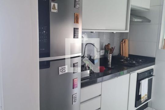 Cozinha de apartamento à venda com 3 quartos, 63m² em Vila Cunha Bueno, São Paulo