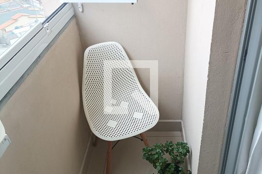 Varanda da Sala de apartamento à venda com 3 quartos, 63m² em Vila Cunha Bueno, São Paulo