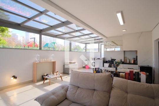 Varanda de apartamento para alugar com 3 quartos, 165m² em Chácara Califórnia, São Paulo