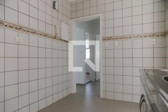 Cozinha de apartamento para alugar com 2 quartos, 87m² em Ponta da Praia, Santos