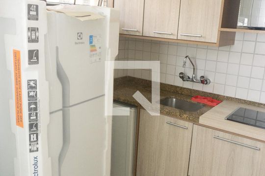 Cozinha de apartamento à venda com 1 quarto, 48m² em Bela Vista, São Paulo