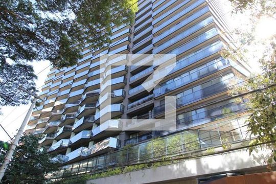 Fachada do Prédio de kitnet/studio para alugar com 1 quarto, 44m² em Vila Olímpia, São Paulo