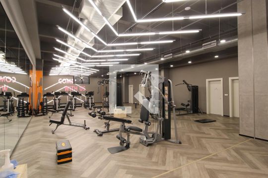 Área Comum - Academia de kitnet/studio para alugar com 1 quarto, 44m² em Vila Olímpia, São Paulo