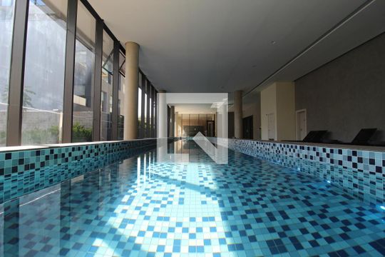 Área Comum - Piscina de kitnet/studio para alugar com 1 quarto, 44m² em Vila Olímpia, São Paulo