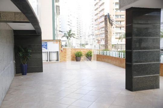 Área comum de apartamento para alugar com 1 quarto, 50m² em Canto do Forte, Praia Grande