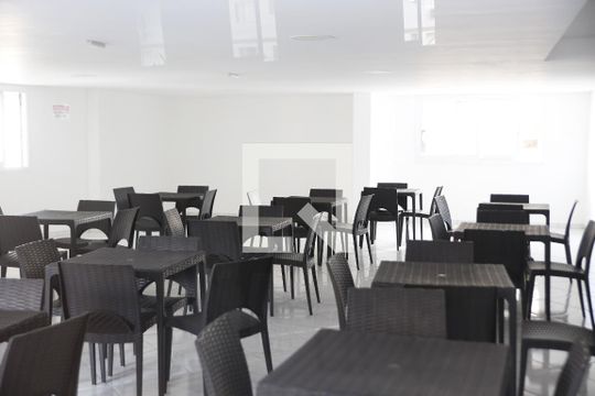Salao de festa de apartamento para alugar com 1 quarto, 50m² em Canto do Forte, Praia Grande