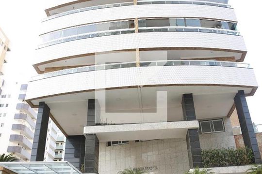 Fachada de apartamento para alugar com 1 quarto, 50m² em Canto do Forte, Praia Grande