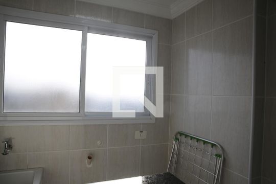 Area de serviço de apartamento para alugar com 1 quarto, 50m² em Canto do Forte, Praia Grande
