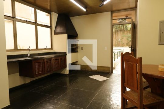 Área comum - Churrasqueira de apartamento à venda com 4 quartos, 245m² em Vila Gilda, Santo André