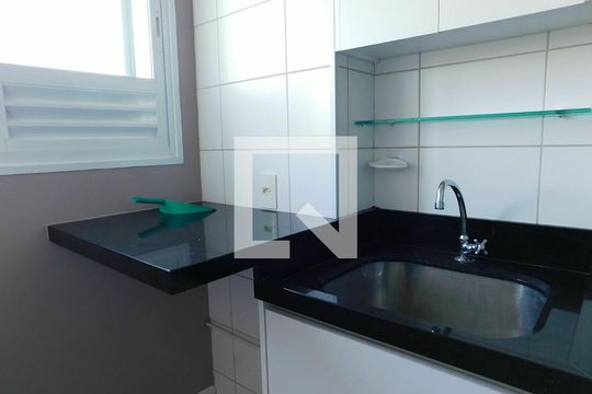 Cozinha de apartamento para alugar com 2 quartos, 60m² em Morumbi, Paulínia