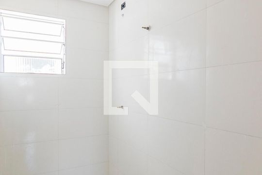 Banheiro da Suite de apartamento à venda com 2 quartos, 76m² em Jardim Ana Maria, Santo André