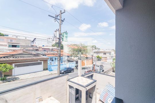 Varanda da Suite de apartamento à venda com 2 quartos, 76m² em Jardim Ana Maria, Santo André