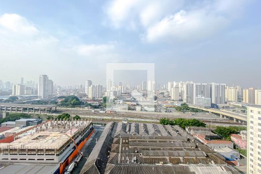 vista da Sala/Quarto de kitnet/studio à venda com 1 quarto, 21m² em Belenzinho, São Paulo