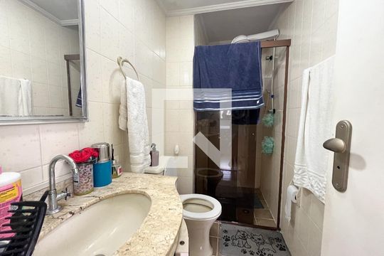 Banheiro de apartamento à venda com 2 quartos, 70m² em Saúde, São Paulo