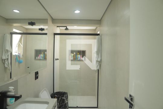 Banheiro 01 de apartamento à venda com 4 quartos, 140m² em Vila Monte Alegre, São Paulo