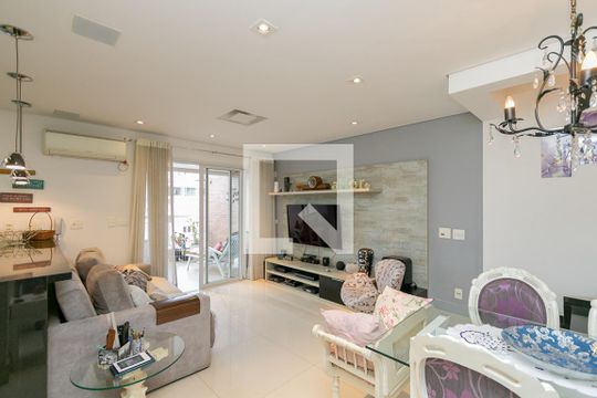 Sala de apartamento à venda com 2 quartos, 101m² em Vila Cordeiro, São Paulo