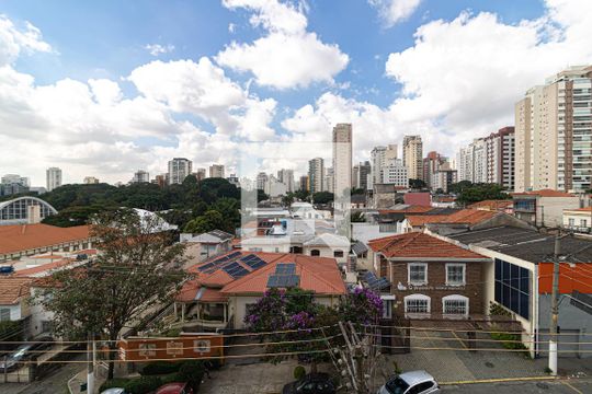 Vista de apartamento à venda com 1 quarto, 80m² em Água Branca, São Paulo