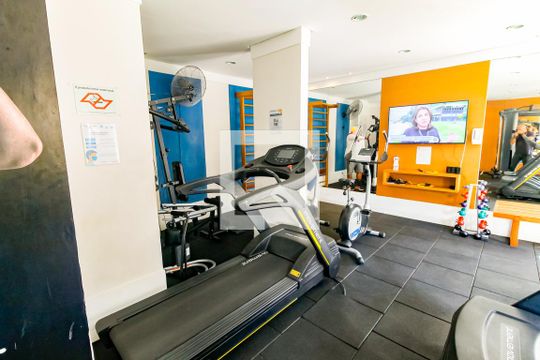 Área comum - Academia de apartamento à venda com 2 quartos, 49m² em Jardim Parque Morumbi, São Paulo